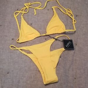 ZAFUL YELLOW BIKINI